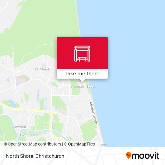 North Shore map