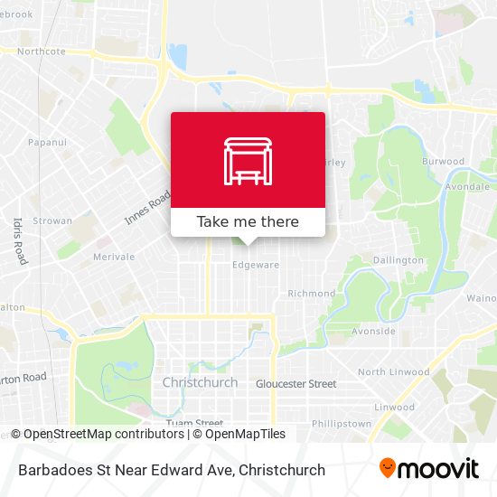 Barbadoes St Near Edward Ave map