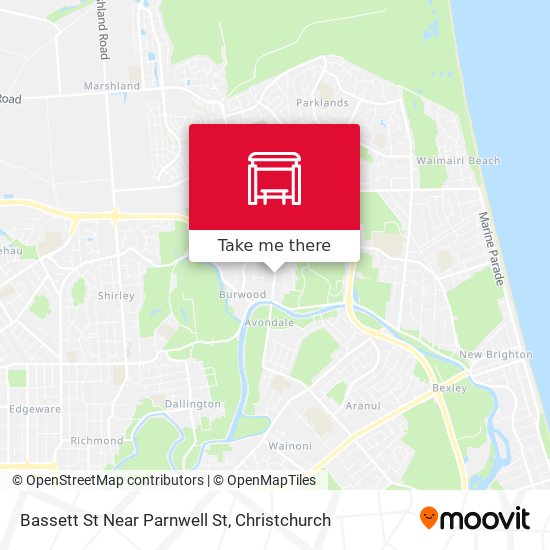 Bassett St Near Parnwell St map