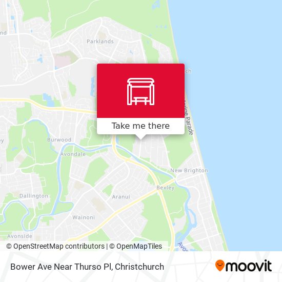 Bower Ave Near Thurso Pl map