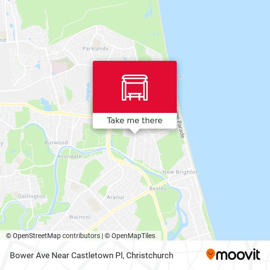 Bower Ave Near Castletown Pl map