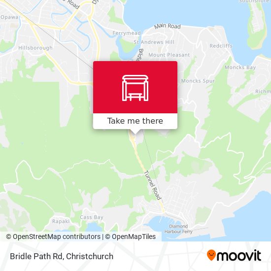 Bridle Path Rd map