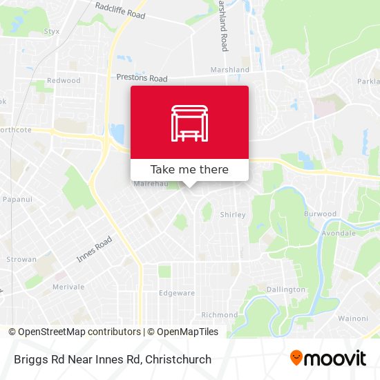 Briggs Rd Near Innes Rd map