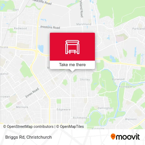 Briggs Rd map