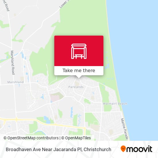 Broadhaven Ave Near Jacaranda Pl map