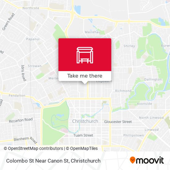 Colombo St Near Canon St map