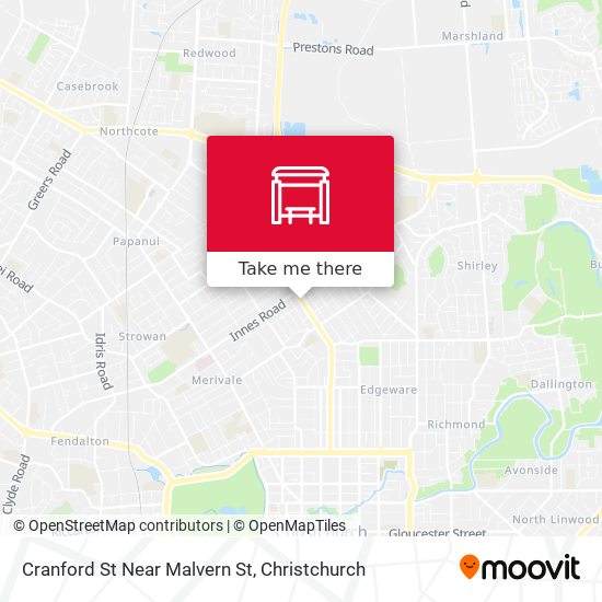 Cranford St Near Malvern St map