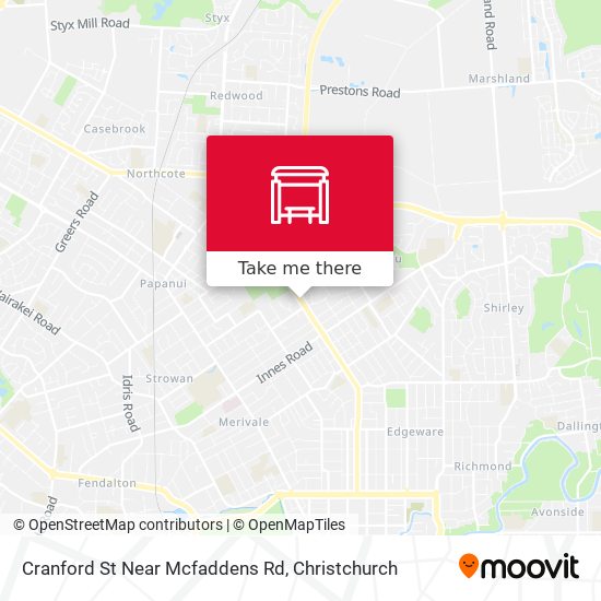 Cranford St Near Mcfaddens Rd map