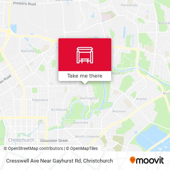 Cresswell Ave Near Gayhurst Rd map