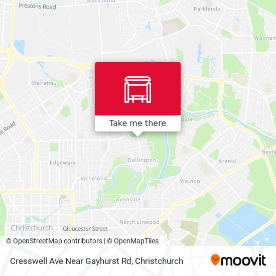 Cresswell Ave Near Gayhurst Rd map