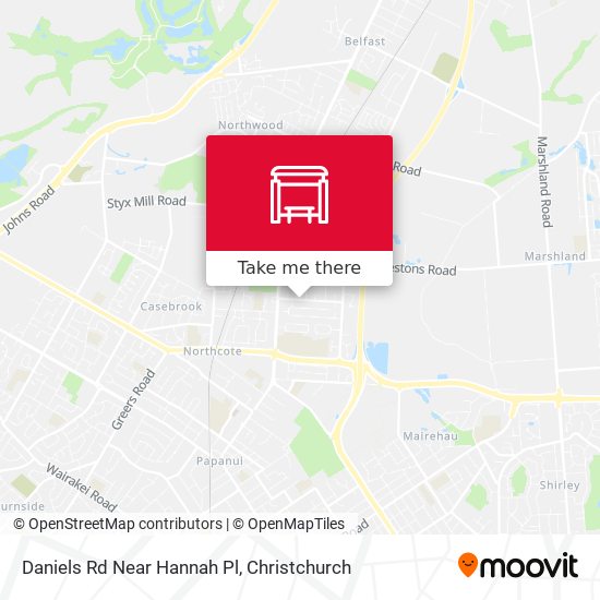 Daniels Rd Near Hannah Pl map