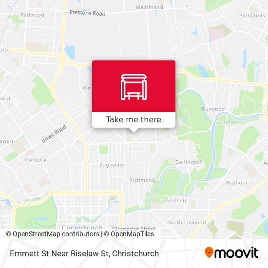 Emmett St Near Riselaw St map