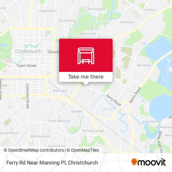 Ferry Rd Near Manning Pl map