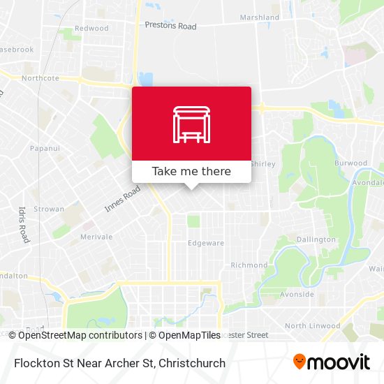 Flockton St Near Archer St map