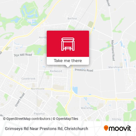 Grimseys Rd Near Prestons Rd map