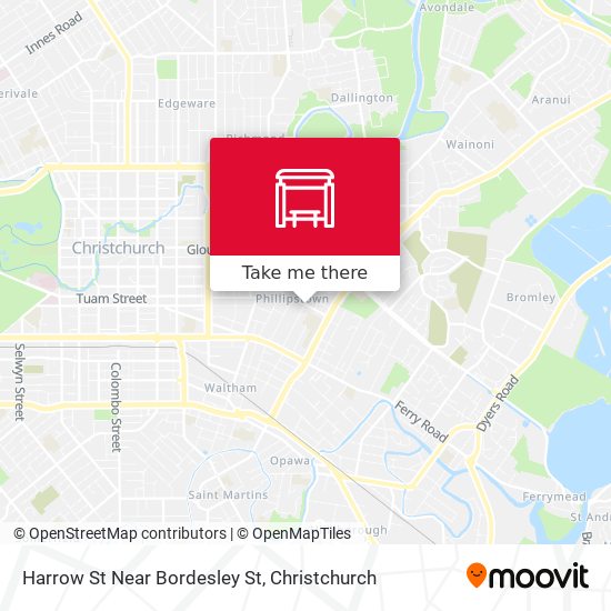 Harrow St Near Bordesley St map