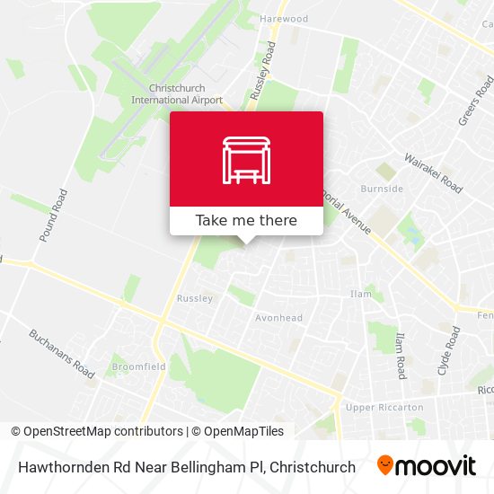 Hawthornden Rd Near Bellingham Pl map