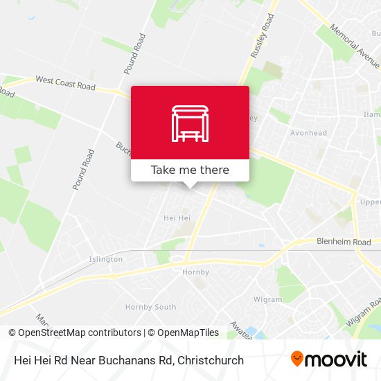 Hei Hei Rd Near Buchanans Rd map