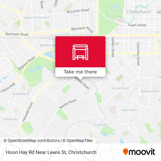 Hoon Hay Rd Near Lewis St map