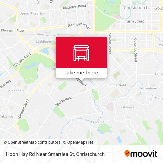 Hoon Hay Rd Near Smartlea St map