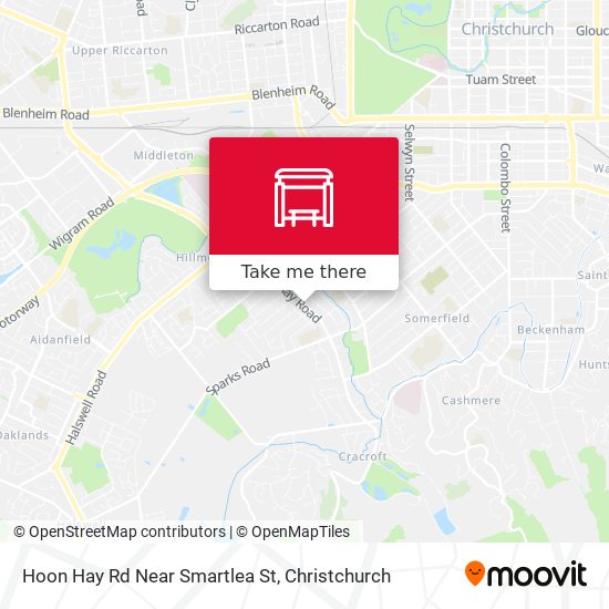 Hoon Hay Rd Near Smartlea St map