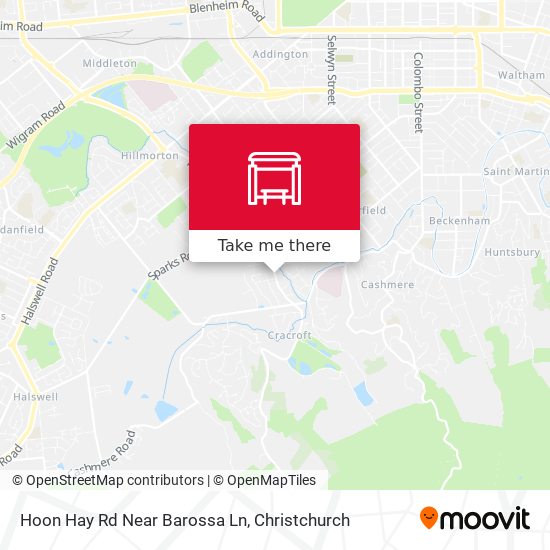 Hoon Hay Rd Near Barossa Ln map