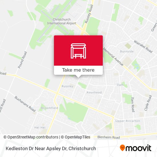 Kedleston Dr Near Apsley Dr map