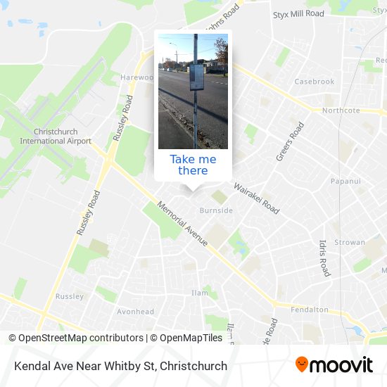 Kendal Ave Near Whitby St map