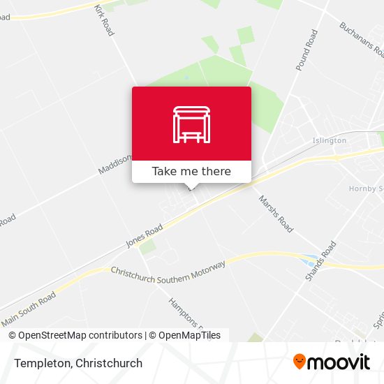 Templeton map