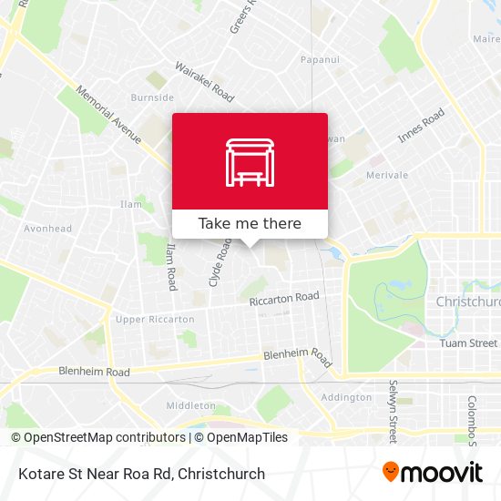 Kotare St Near Roa Rd map