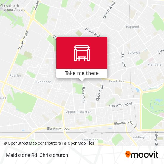 Maidstone Rd map