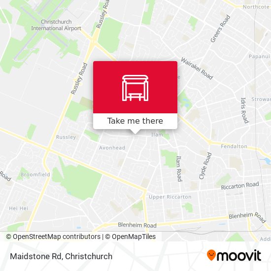 Maidstone Rd map