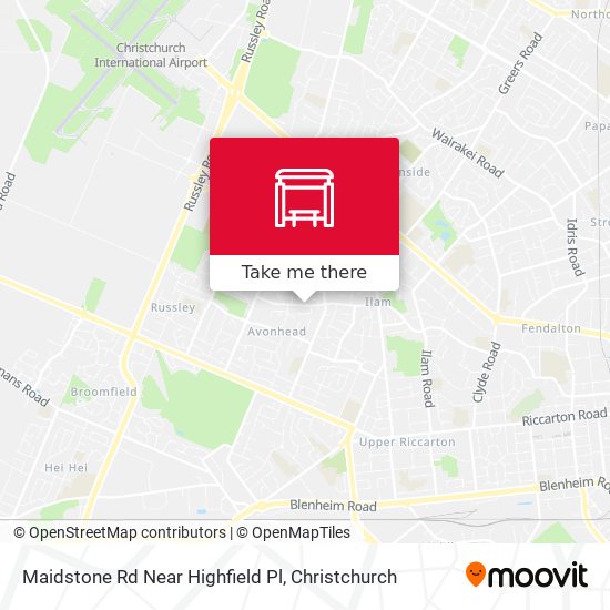 Maidstone Rd Near Highfield Pl map