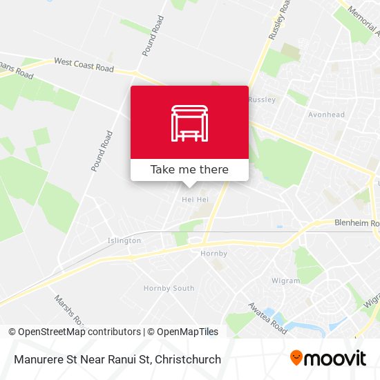 Manurere St Near Ranui St map