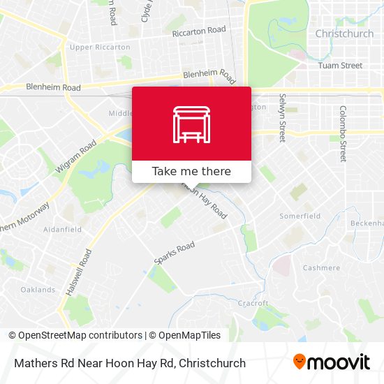Mathers Rd Near Hoon Hay Rd map