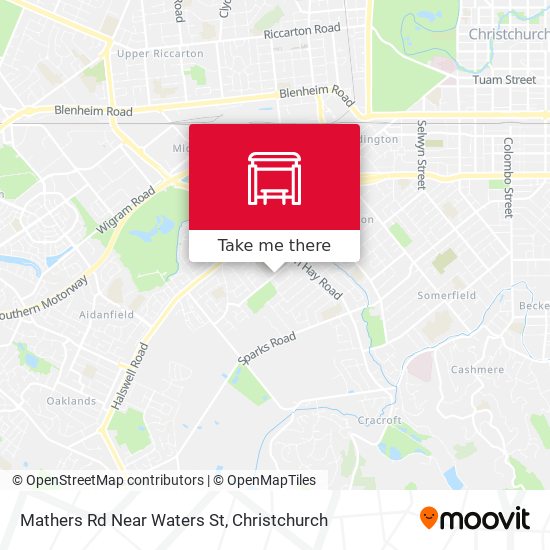 Mathers Rd Near Waters St map