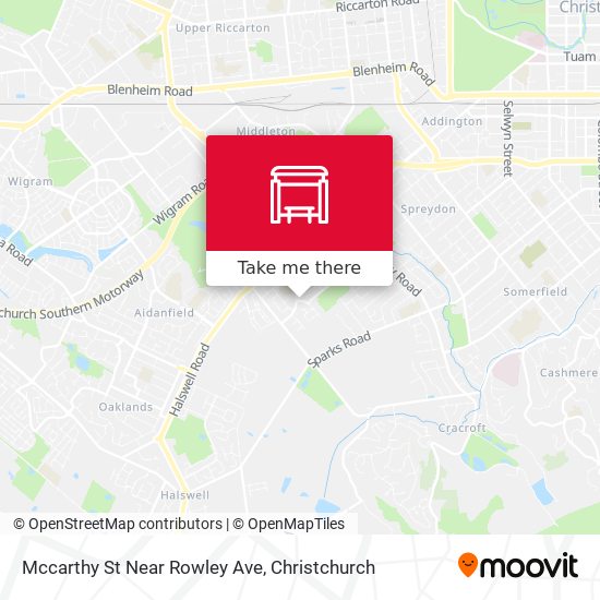 Mccarthy St Near Rowley Ave map
