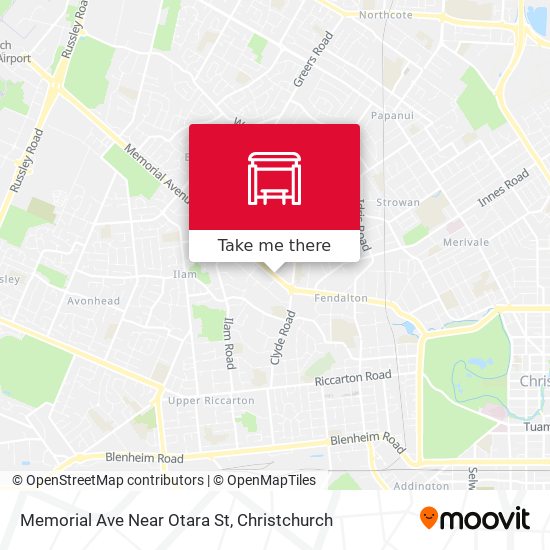 Memorial Ave Near Otara St map