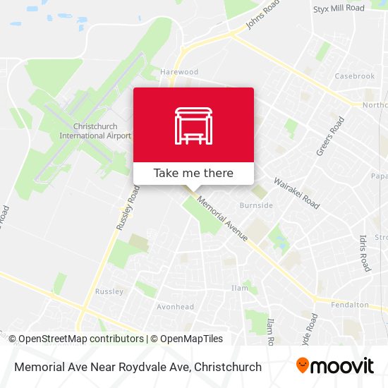 Memorial Ave Near Roydvale Ave map