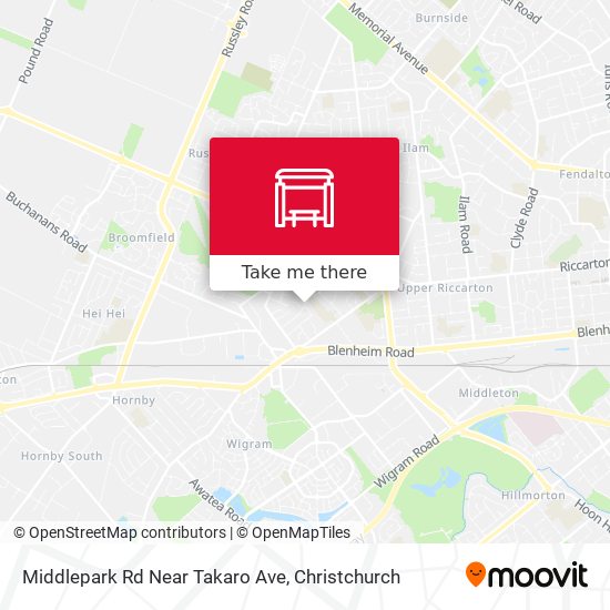 Middlepark Rd Near Takaro Ave map