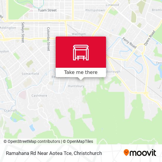 Ramahana Rd Near Aotea Tce map