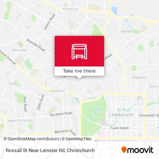 Rossall St Near Leinster Rd map