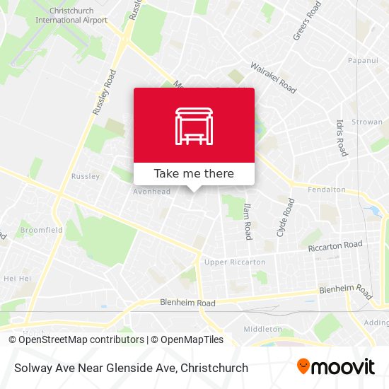 Solway Ave Near Glenside Ave map