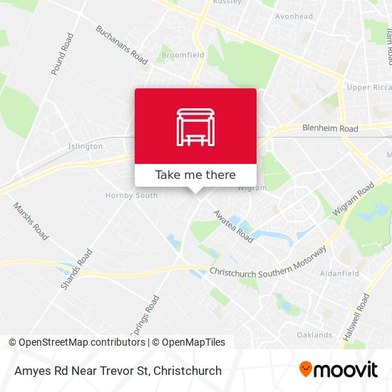 Amyes Rd Near Trevor St map