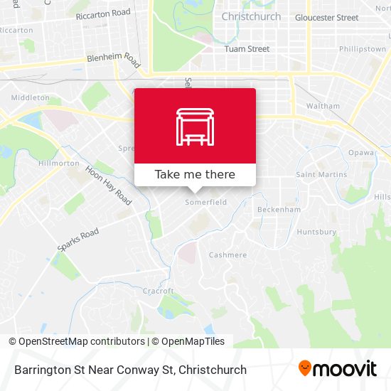 Barrington St Near Conway St map