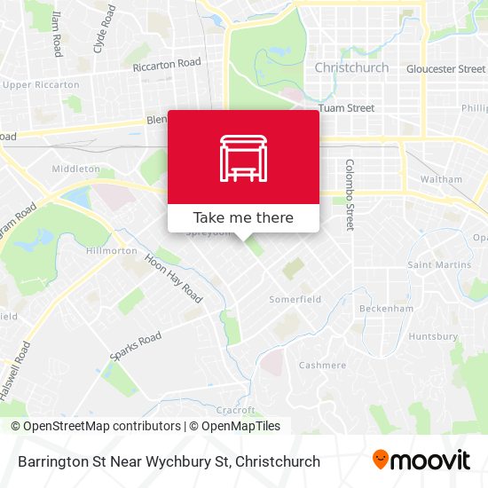 Barrington St Near Wychbury St地图