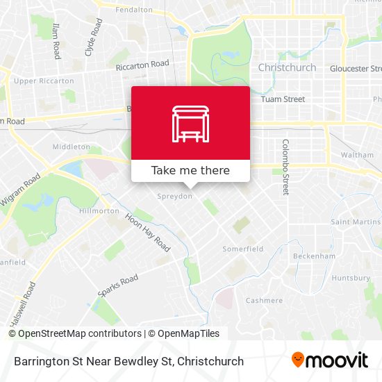 Barrington St Near Bewdley St map