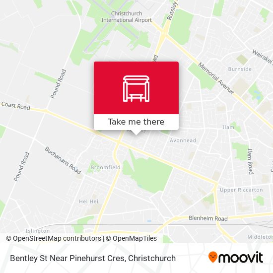 Bentley St Near Pinehurst Cres map