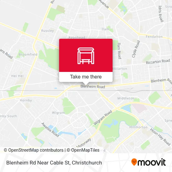 Blenheim Rd Near Cable St map