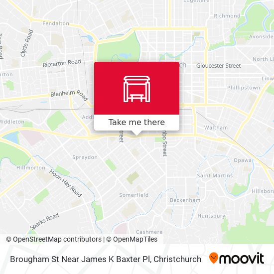 Brougham St Near James K Baxter Pl map